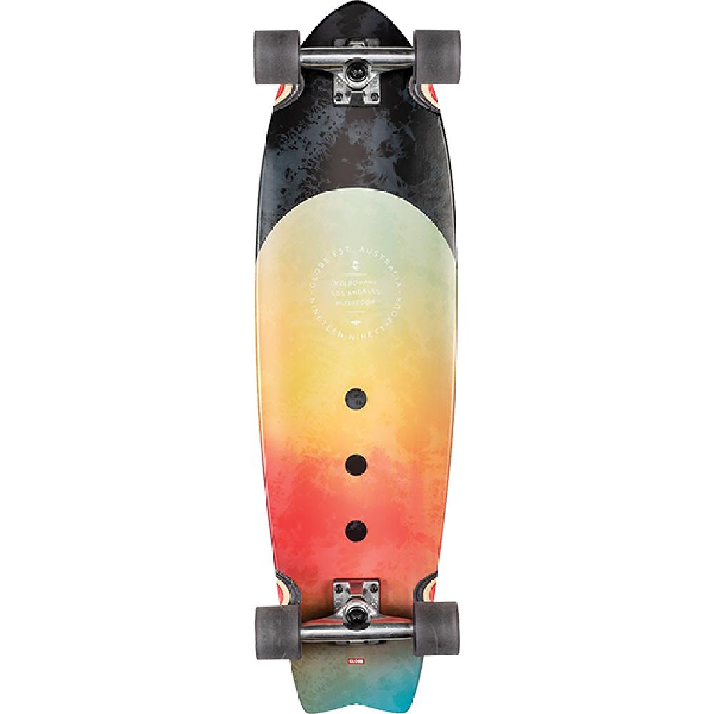 Globe Chromantic Uluwatu 33" Cruiser Longboard with Kicktail