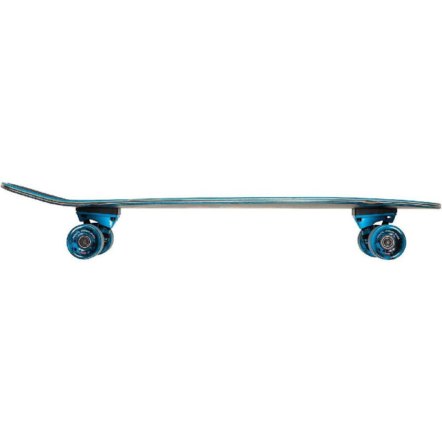 Globe Big Blazer Lete Nature Walk Black/Blue 32" Cruiser Longboard - Longboards USA