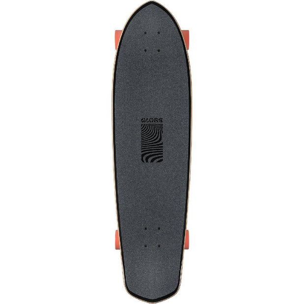 Globe Blazer XL Black/Orange 36.25" Cruiser Longboard - Longboards USA