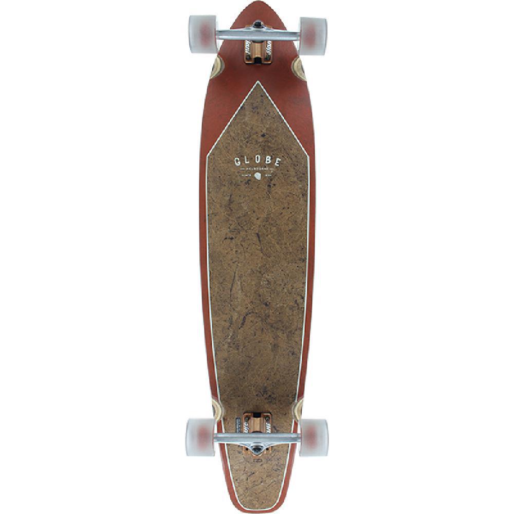 Globe Byron Bay 43" Coconut Rust Kicktail Longboard - Longboards USA