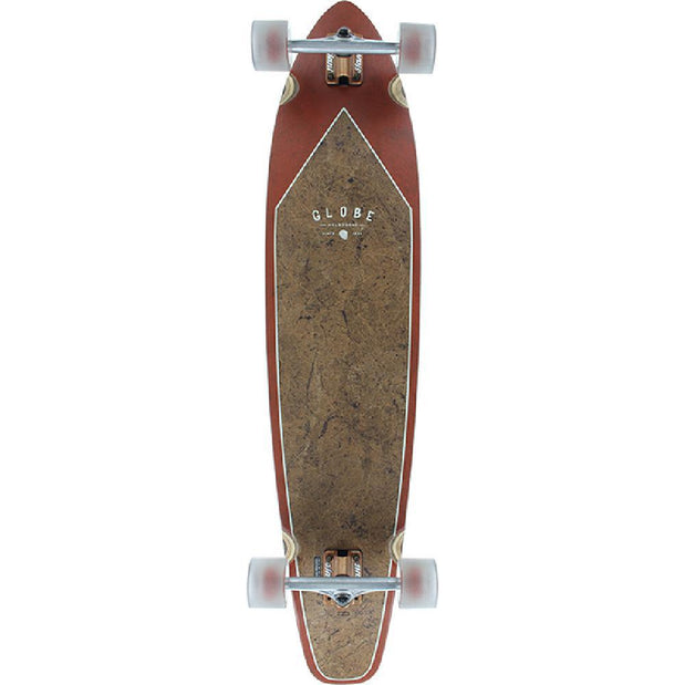 Globe Byron Bay 43" Coconut Rust Kicktail Longboard - Longboards USA