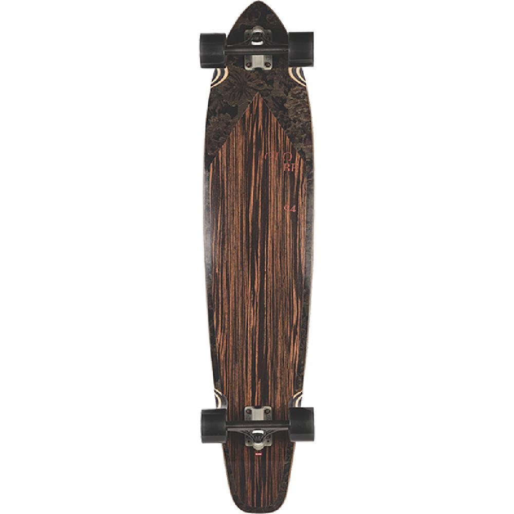 Globe Byron Bay Lete Ebony/Nightshade 43" Kicktail Longboard - Longboards USA