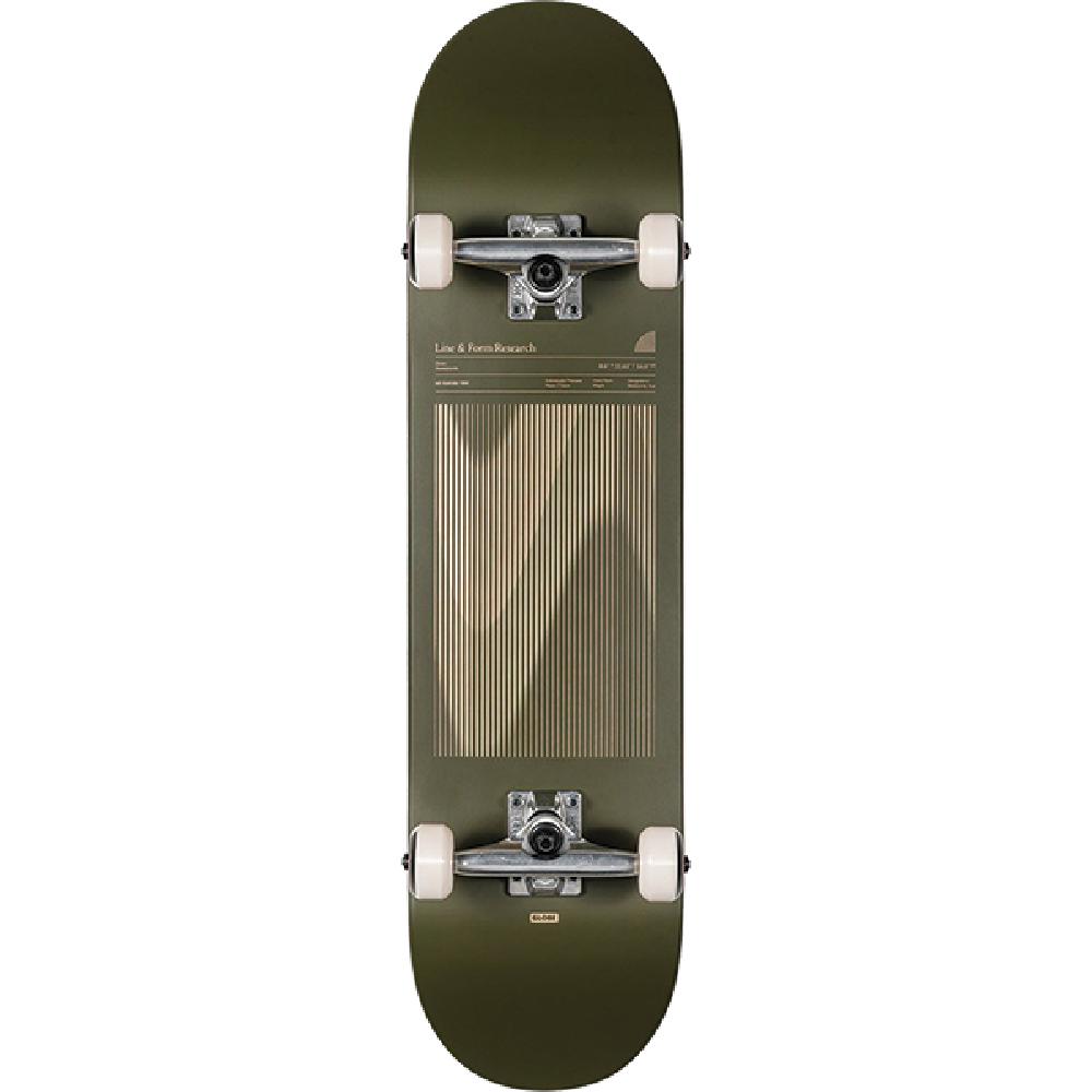 Globe G1 Lineform in Olive 8.0" Complete Skateboard - Longboards USA