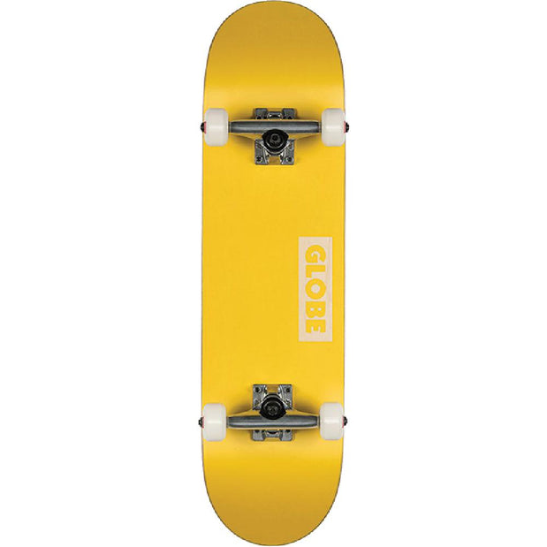 Globe Kids Goodstock Mid Wheat 7.6" Complete Skateboard - Longboards USA