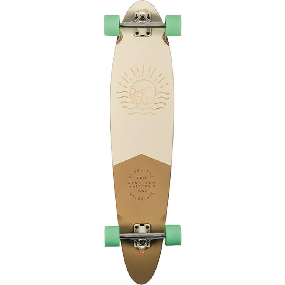 Globe Off White Mustard 40 inch Pin Tail Longboard – Longboards USA