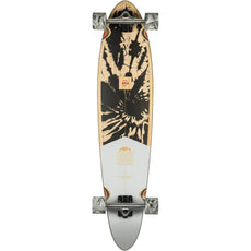 Globe Pinner Classic Bamboo/Black Dye 41" Pintail Longboard - Longboards USA