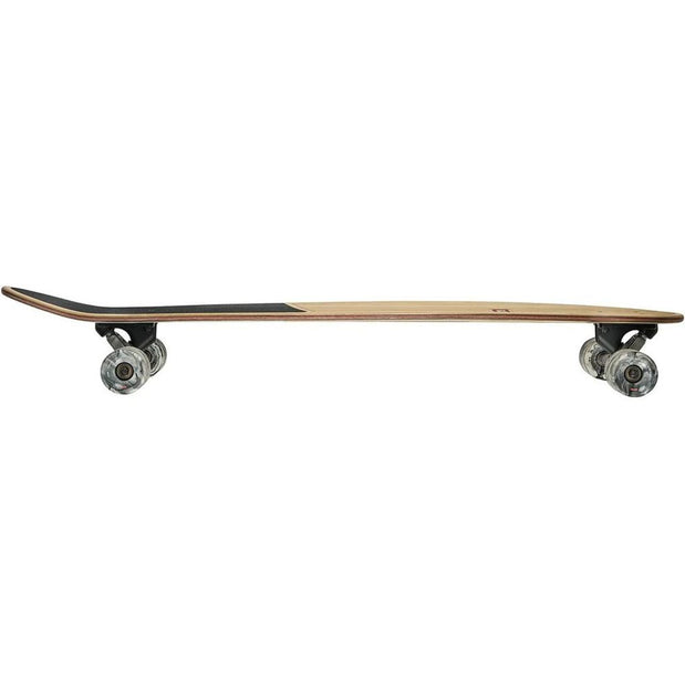 Globe Pinner Classic Bamboo/Black Dye 41" Pintail Longboard - Longboards USA