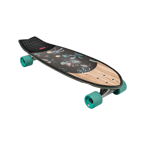 Globe Sun City Olivewood/Neon Jungle 30" Cruiser Longboard - Longboards USA