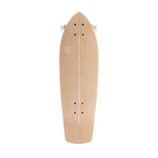 GoldCoast 28" Classic Blond Cruiser Skateboard Longboard with Kicktail - Longboards USA