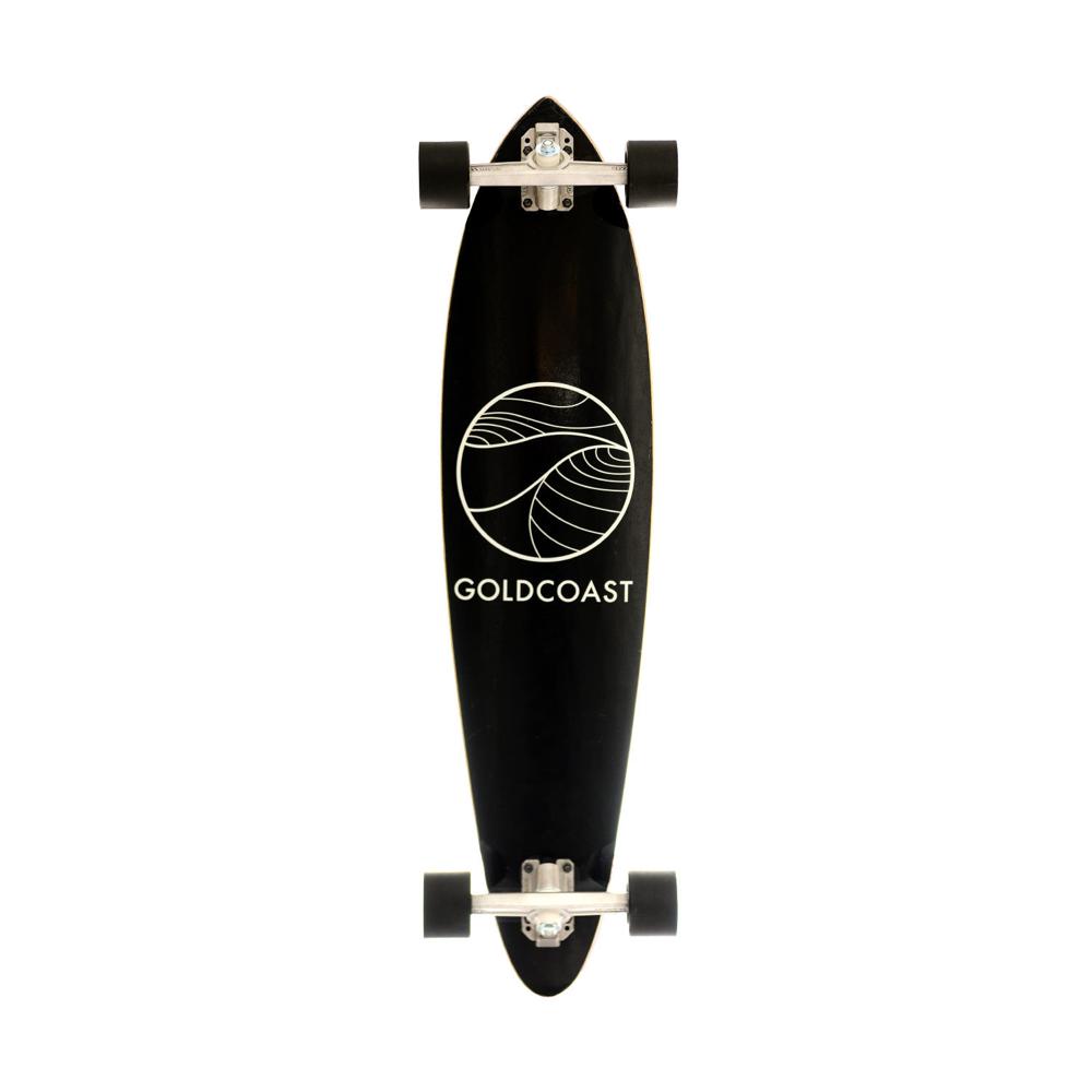 GoldCoast Classic Black 37" Pintail Longboard - Longboards USA