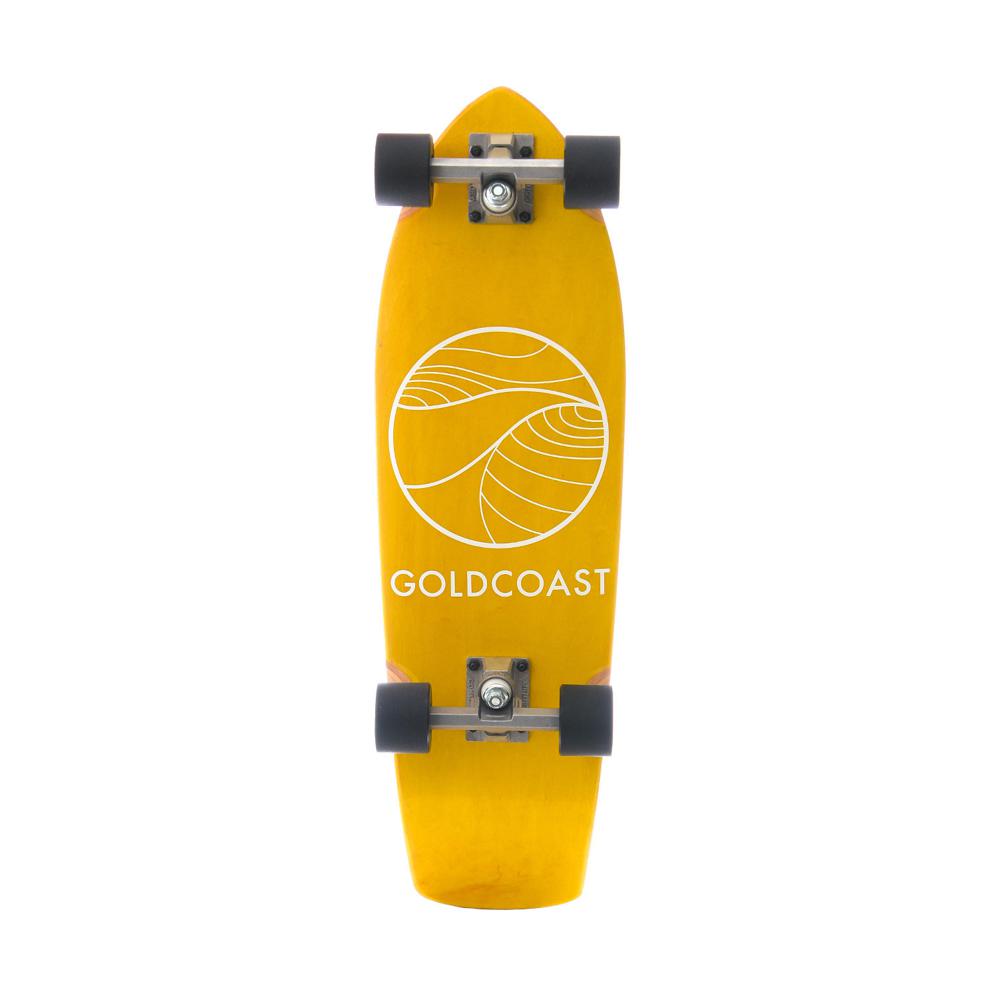 GoldCoast Classic Golden 28" Cruiser Longboard - Longboards USA