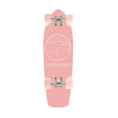 GoldCoast Classic Pink 28" Cruiser Longboard - Longboards USA