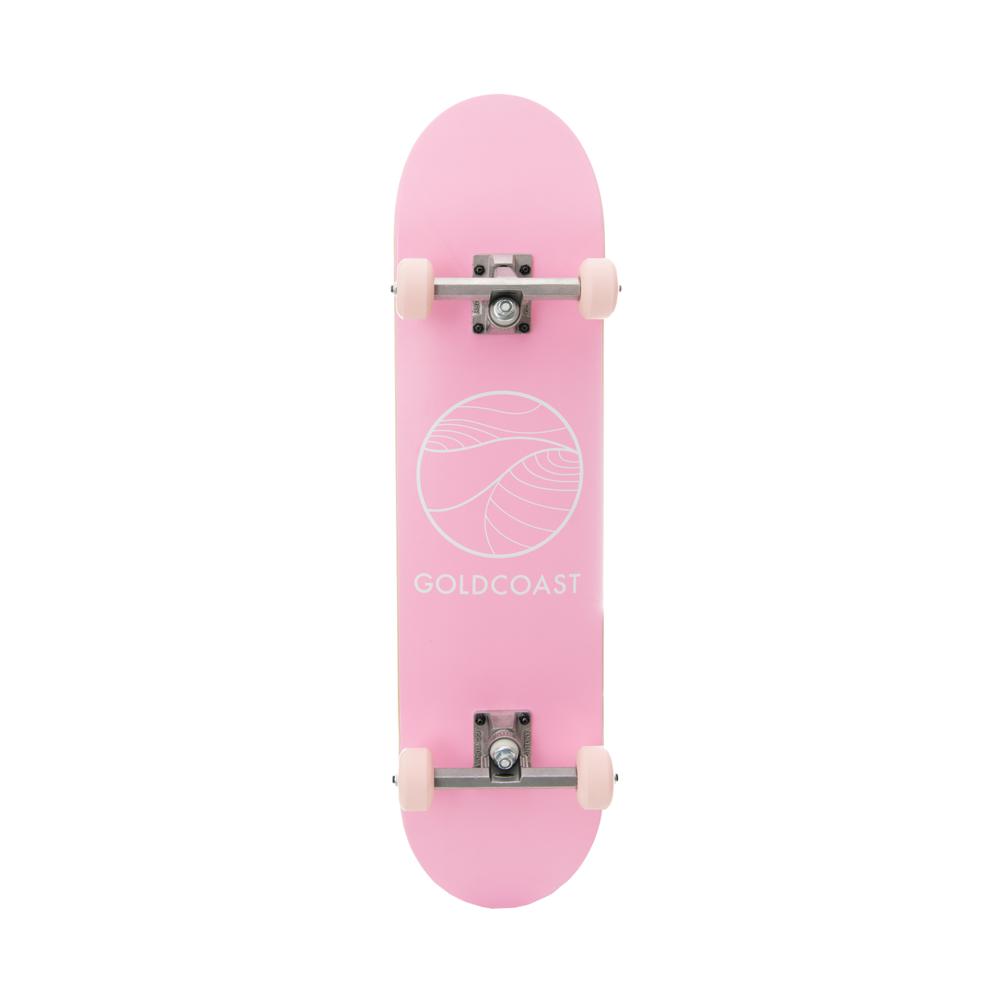 GoldCoast Classic Pink 7.75" Complete Skateboard - Longboards USA