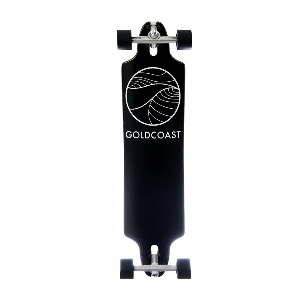 GoldCoast Classic Sport in Black 36" Drop Through Longboard