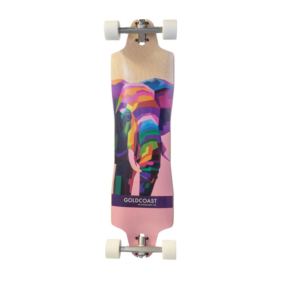 Goldcoast Half Stomped 36 Drop Through Sport Longboard Longboards Usa