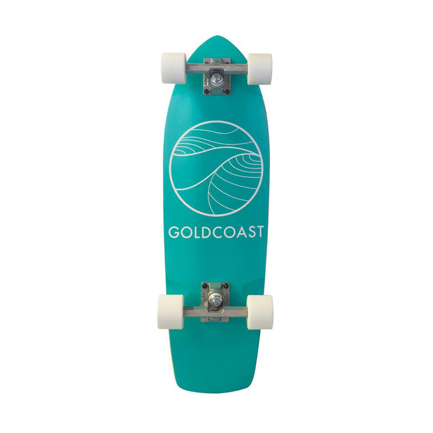 Goldcoast Turquoise 28" Cruiser Longboard - Longboards USA