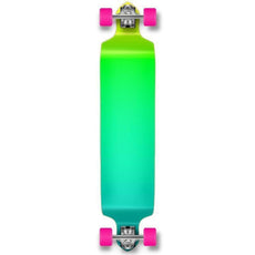 Gradient Green Drop Down Longboard 41 inches Complete - Longboards USA