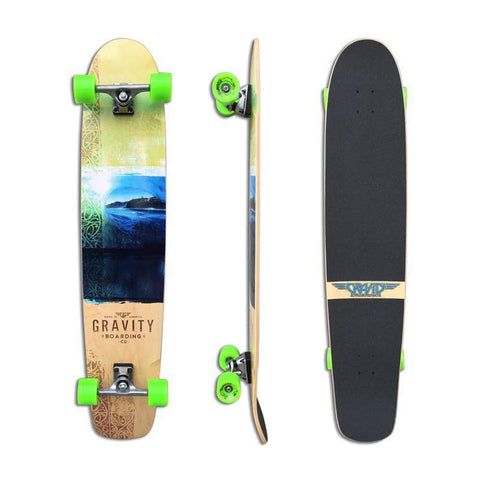 Gravity 45" Tahitian Treat Spoon Nose Longboard - Longboards USA