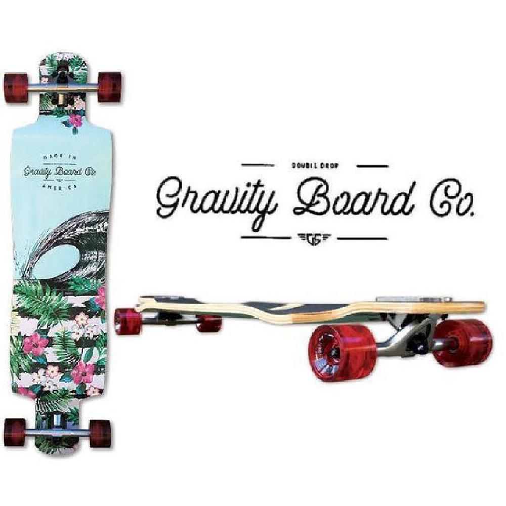 Gravity Double Drop Aloha Spirit 41" Longboard Deck - Longboards USA
