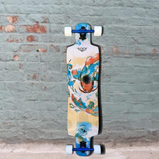 Gravity Double Drop Chi Longboard Cruise and Carve  41 inch - Complete - Longboards USA