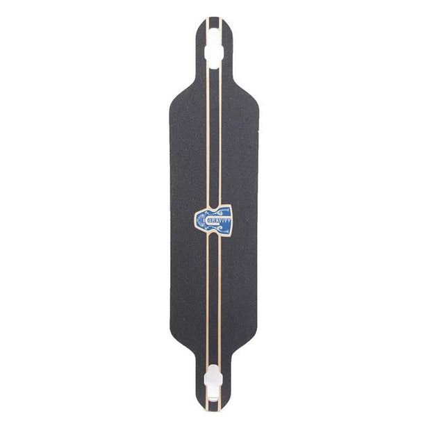 Gravity Longboard Freeride Drop Carve 41" Olas Azules - Deck - Longboards USA