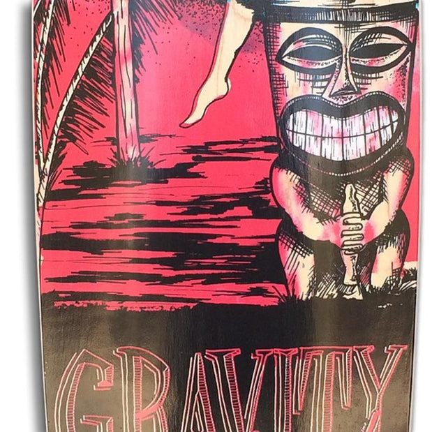 Gravity Mini Kick 40" Mai Tai Red Longboard Complete - Longboards USA