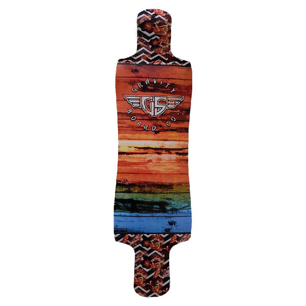 Gravity Pop Grunge 38" Longboard Deck - Longboards USA