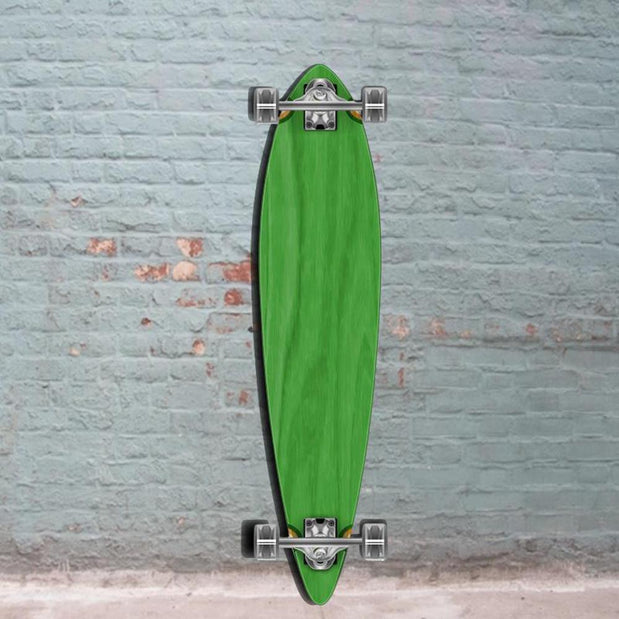 Green Pintail 40 inch Longboard - Longboards USA
