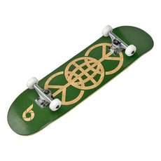 Green World Peace Graphic Bamboo Skateboard - Longboards USA
