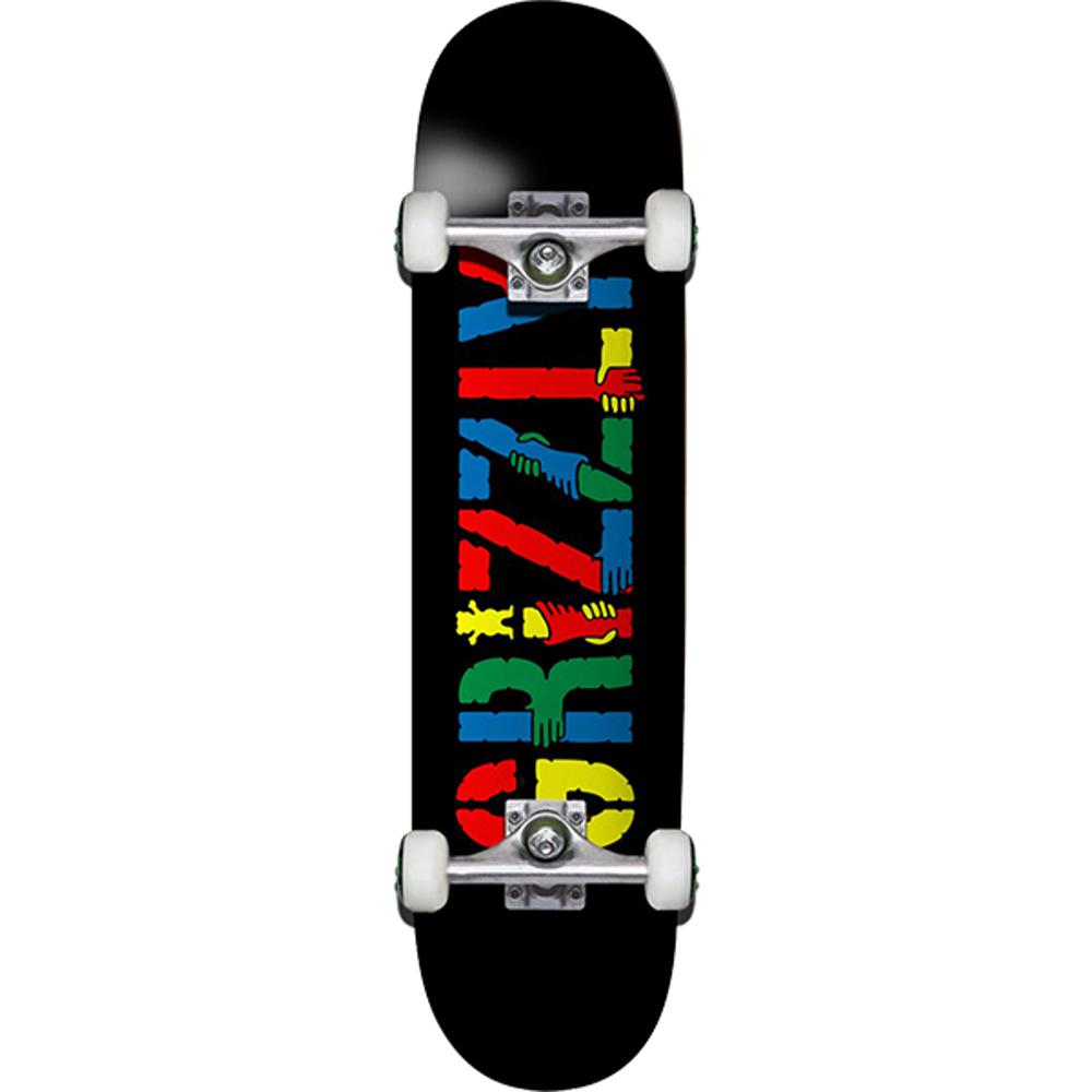 Grizzly Get A Grip 7.5" Complete Skateboard - Longboards USA