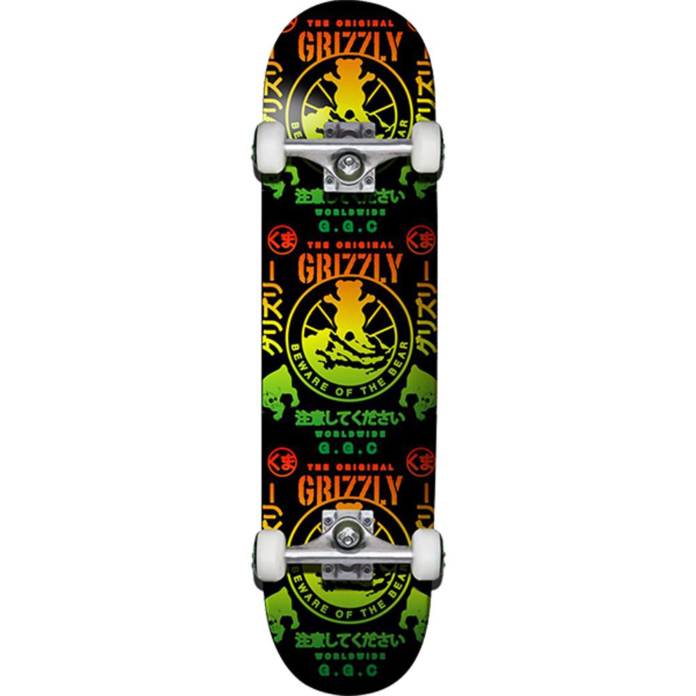 Grizzly Precious Cargo 8.0" Complete Skateboard - Longboards USA