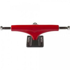 Gullwing Shadow DLX 8.0" Red/Black Skateboard Trucks | Set of 2 - Longboards USA