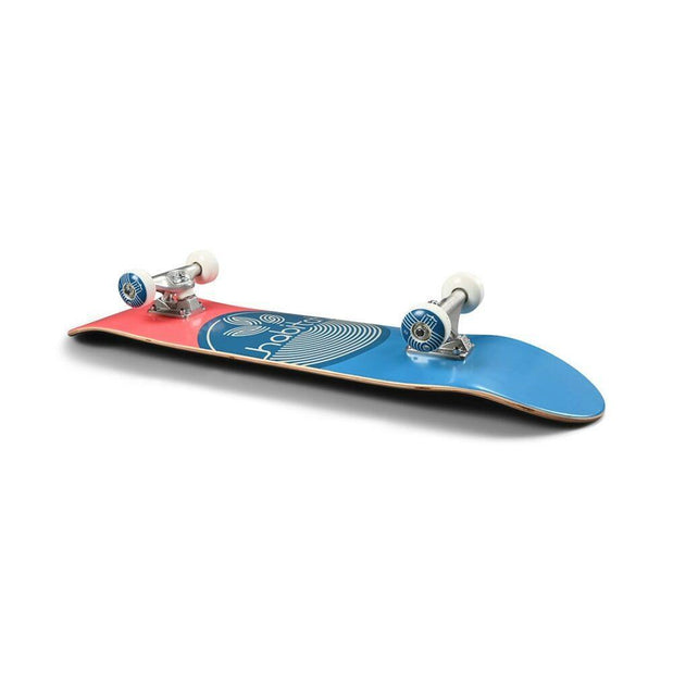 Habitat Leaf Dot Blue 7.75" Complete Skateboard - Longboards USA
