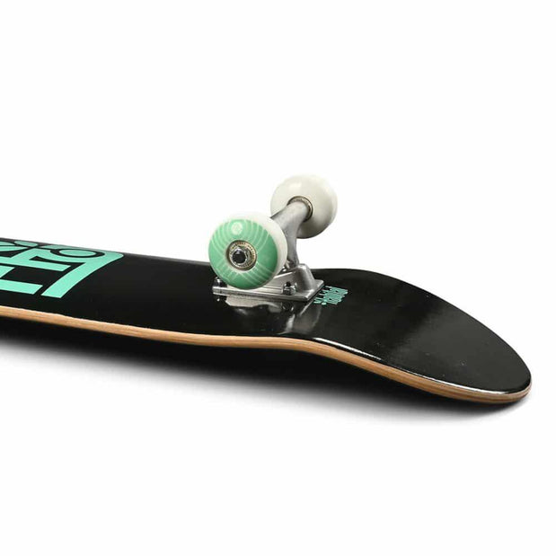 Habitat Pod Black/Teal 8.0" Complete Skateboard - Longboards USA
