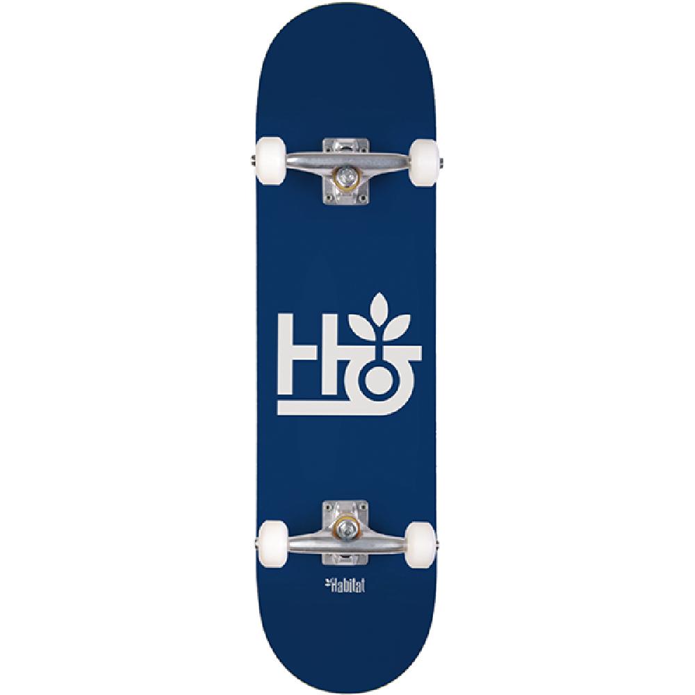 Habitat Pod Navy 7.75" Complete Skateboard - Longboards USA