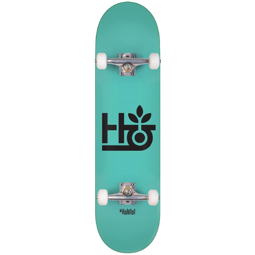 Habitat Pod Teal 7.75" Complete Skateboard - Longboards USA