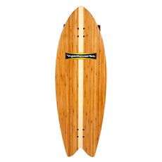 Hamboard Pescadito Bamboo 43" Surfskate Cruising Longboard - Longboards USA