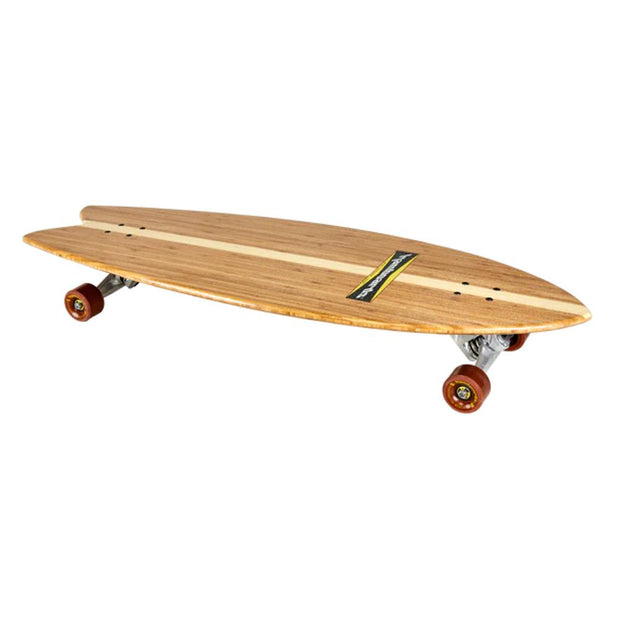 Hamboard Pescadito Bamboo 43" Surfskate Cruising Longboard - Longboards USA