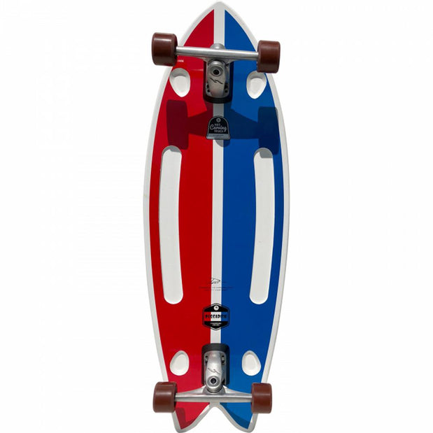 Hamboard Pescadito Dart 43" Surfskate Cruising Longboard - Longboards USA