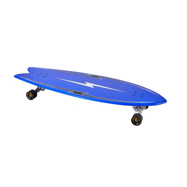 Hamboard Pescadito North Shore Blue 43" Surfskate Cruising Longboard - Longboards USA