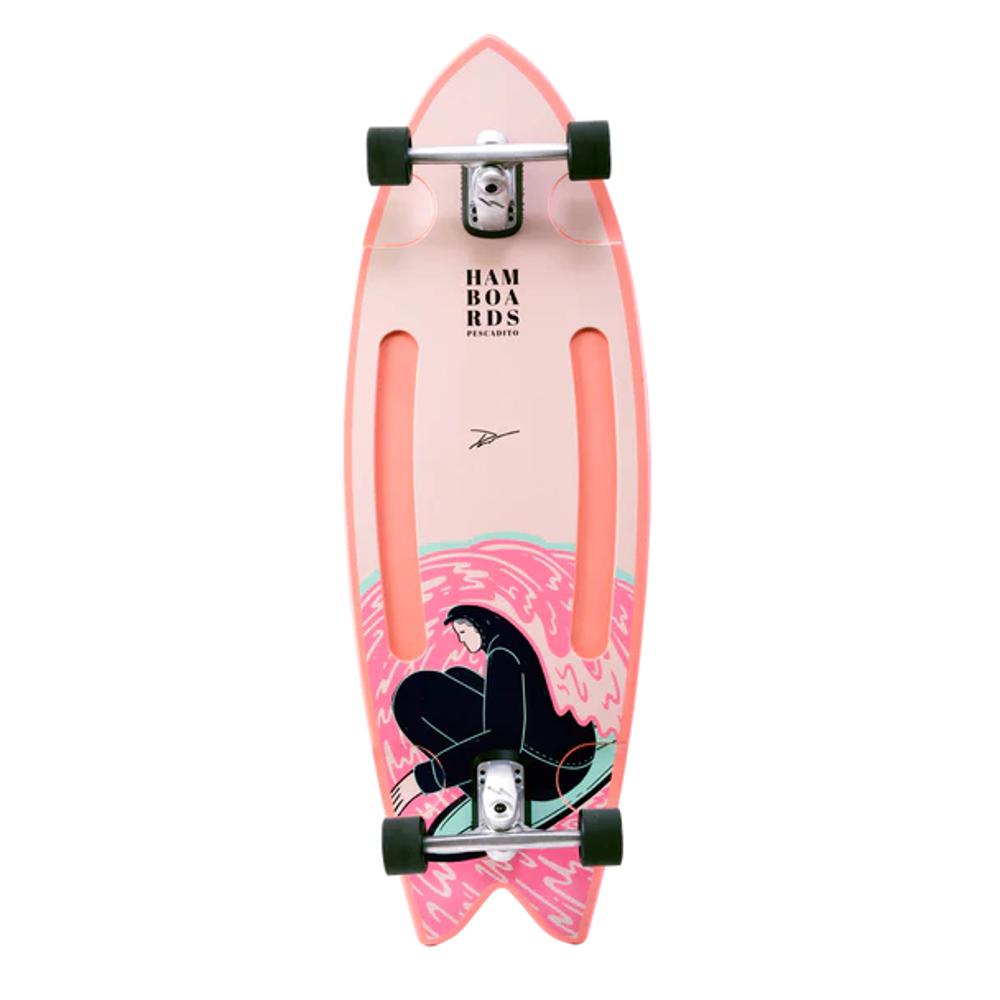 Hamboards Pescadito Tunnel 43" Surfskate Cruising Longboard