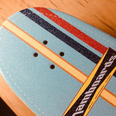 Hamboards Logger Light Blue 59" Dancing Longboard - Longboards USA