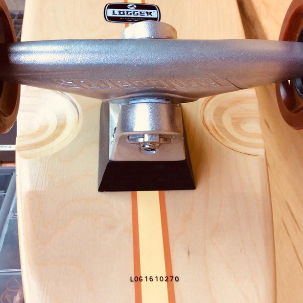 Hamboards Logger Navy 59" Dancing Longboard - Longboards USA