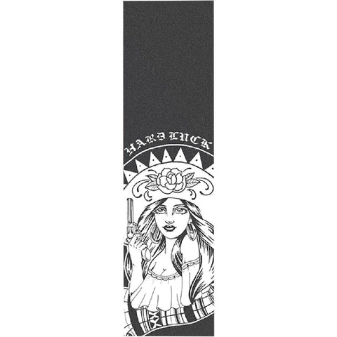 Hard Luck Adelita Blk/Wht Grip 1Pc - Longboards USA