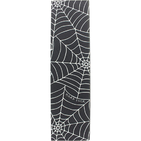 Hard Luck Spiderweb Black Clear Griptape - Longboards USA