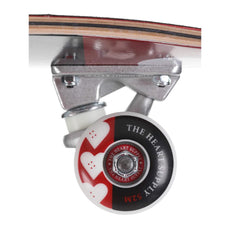 Heart Supply Quad Logo Black/Red 7.75" Skateboard - Longboards USA