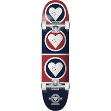 Heart Supply Squad Blue Red 7.75" Skateboard - Longboards USA