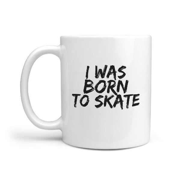 I Was Born To Skate | Coffee Tea Mug Great Gift Idea for skateboarder - Longboards USA