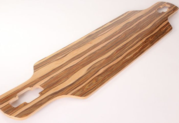Blank Drop Through Natural 39 inches Longboard Deck
