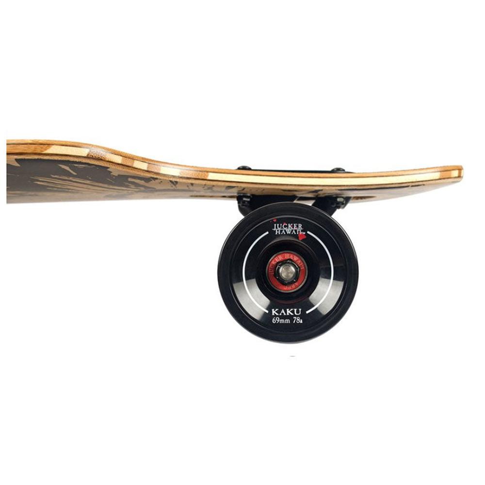 Longboard JUCKER HAWAII Makaha Limited - Cruiser In Bambù E Acero Per Adulti E Bambini - Foto 7
